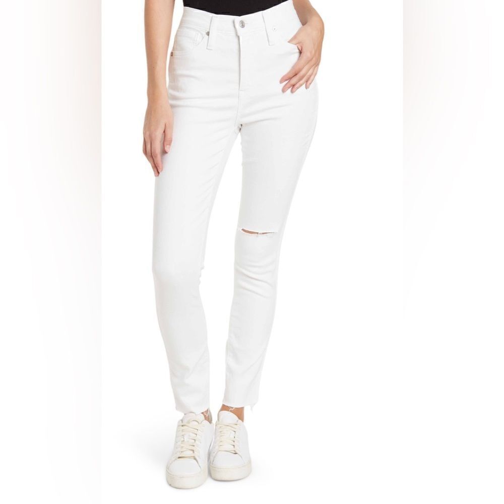 Madewell 10" High-Rise Skinny Jeans NEW with tags Size 25 White
